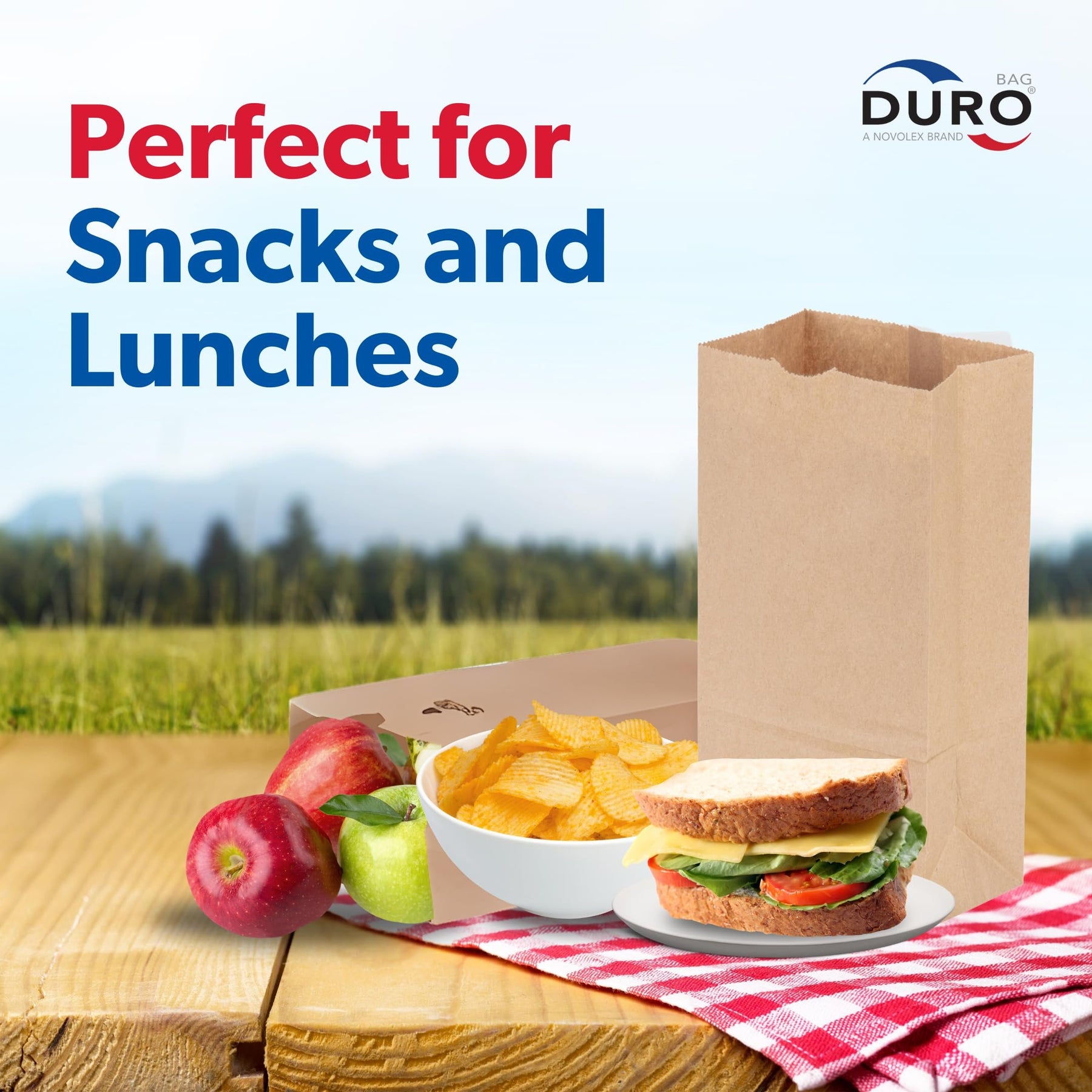 Duro Bag Dubl Life SOS Recycled Kraft FSC (500 Pack)