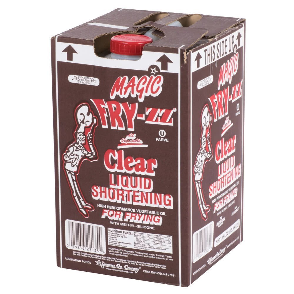 TableTop King Admiration Magic Fry Clear Liquid Shortening - 35 lb.