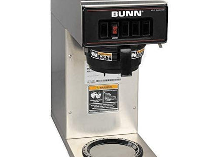 BUNN 13300.0001 VP17-1SS Pourover Coffee Brewer with 1-Warmer, Stainless Steel, Silver, Standard