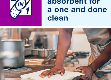 Tork 2 in 1 Scouring and Cleaning Foodservice Towel