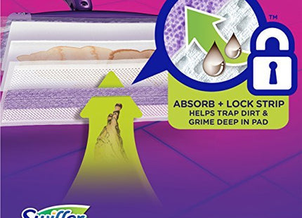 Swiffer WetJet Hardwood Floor Cleaner Spray Mop Pad Refill, Multi Surface, 24 Count