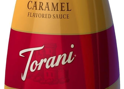 Torani Sugar Free Caramel Sauce, 64 Fl Oz 1.89 L