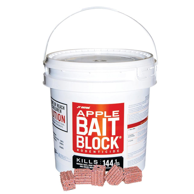 JT Eaton Bait Block Rodenticide Anticoagulant Bait, 144