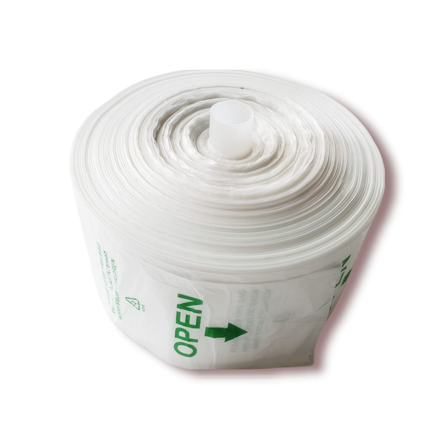 Produce Roll Bags 15x20 High Density Supermarket 4 Rolls, 3000pcs