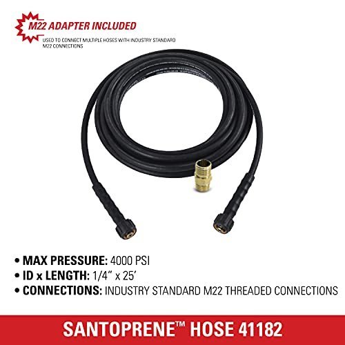 Armor Series Pressure Washer Hose