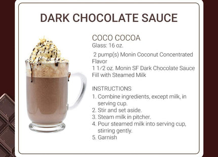Monin - Chocolate Sauce (64 Ounce)