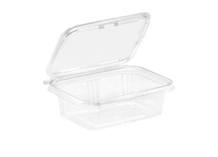 200 Pack To-Go Safe-T-Fresh Grab and Go Food Container, Tear Strip Lock, Perfect for Snacks, On the Go Snack Container, Delis, Restaurants, 7.3 x 5.6 x 2.31 Inches, by Inline Plastics Corporation