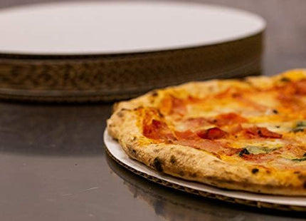 Southern Champion Tray Corrugated Single Wall Cake and Pizza Circle, Greaseproof, White