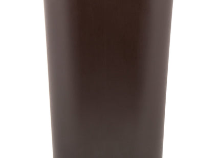 TableTop King 28 Qt. / 7 Gallon Brown Rectangular Wastebasket