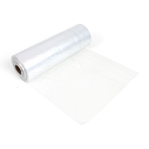 4 Rolls - Plastic Roll Bags for Fruits, Vegetable, Bread, Food Storage Clear Bags