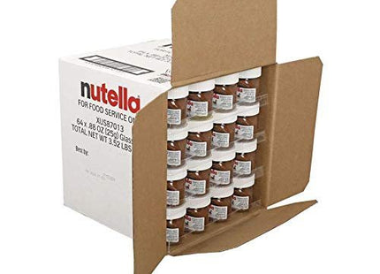 Nutella Hazelnut Spread with Cocoa Glass Jar.88 Ounce - 64 per case.