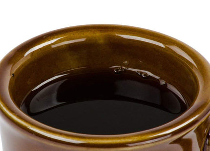 TableTop King Brown Bell Shaped 7 oz. China Coffee Mug - 12/Pack