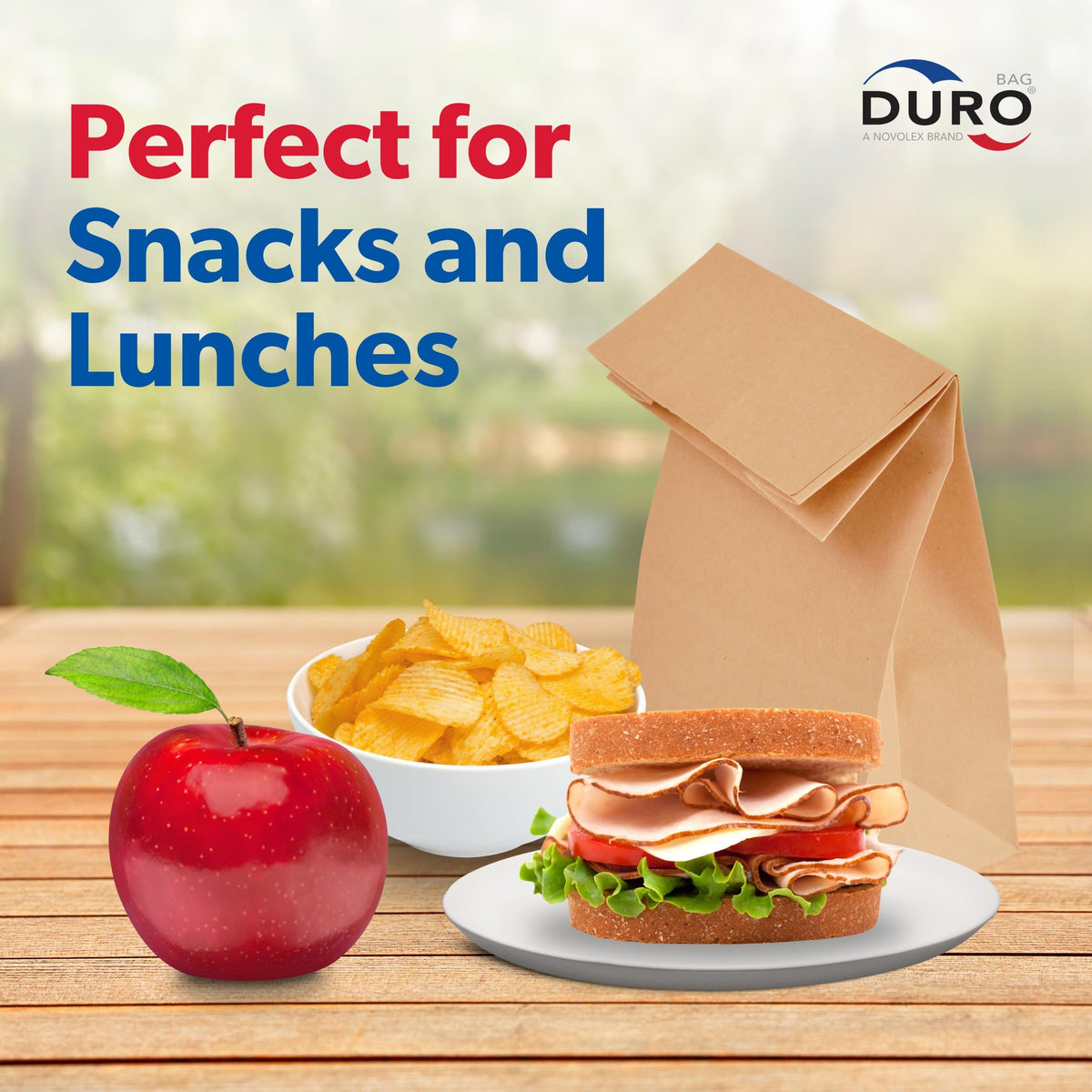 Duro Bag Dubl Life SOS Recycled Kraft FSC (500 Pack)