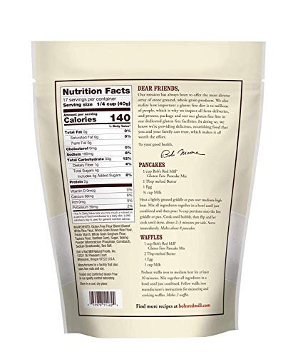 Bob's Red Mill Pancake Mix, 24-ounce (Pack of 3)