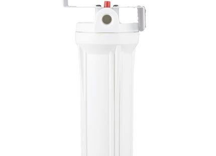 Aquaking 10 Single Cartridge Ice Machine Water Filtration System - 3 GPM - 25 Micron