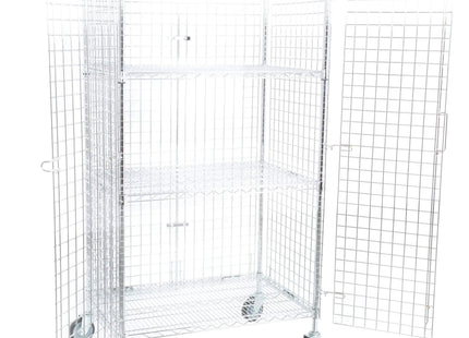 TableTop King NSF Mobile Green Wire Security Cage Kit - 24" x 36" x 69"