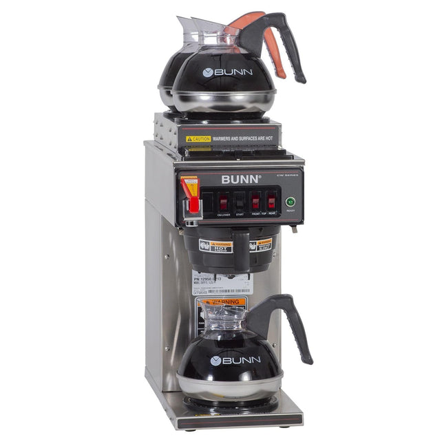 Bunn 12950.0213 CWTF-3 Automatic Commercial Coffee Brewer with 3 Warmers