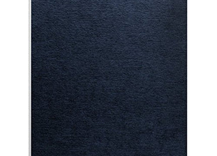 TableTop King 52098 8 1/2" x 11" Navy Linen Texture Binding System Cover - 200/Pack