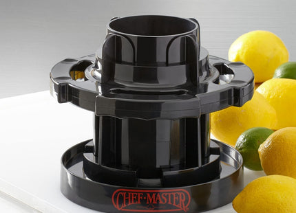 Chef Master Citrus Slicer, Commercial Citrus Wedger, Perfect for Variety of Fruits & Vegetables, Fruit Slicers, Lemon Slicer, Lime Slicers, Kitchen Tools for Home, Bar & Restaurants Essentials - 90023