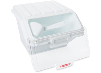Rubbermaid Commercial Products ProSave Large Stack-able Ingredient Bins with Measuring Tool/Scoops