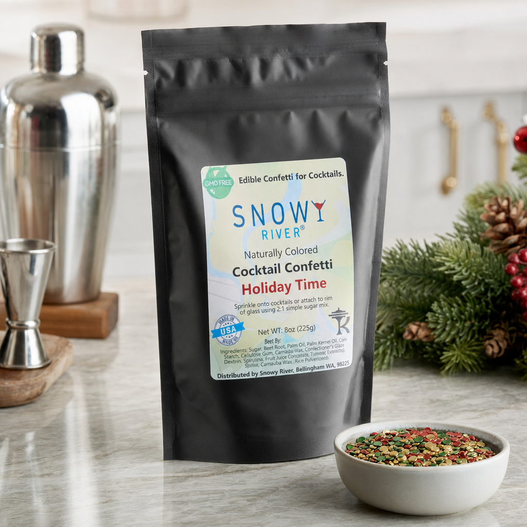 Holiday Time Cocktail Confetti Sequin Sprinkles, 8 oz, Assorted Colors, 1 Each - lifestyle