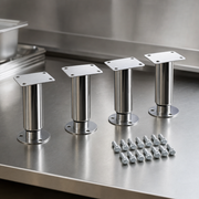 Adjustable Metal Legs Kit - 4/Pack, 4 1/2 - 7 Inches - lifestyle