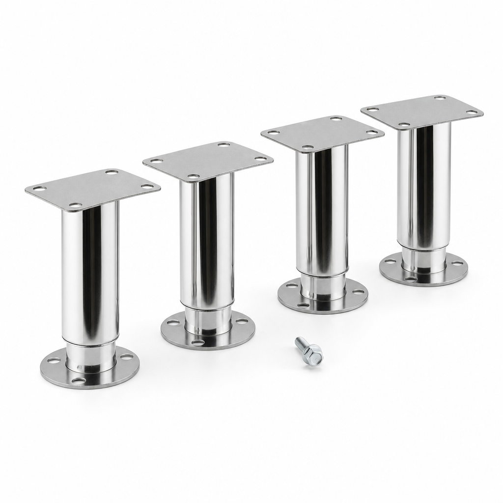 Adjustable Metal Legs Kit - 4/Pack, 4 1/2 - 7 Inches - main