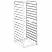 16-Pan Aluminum End-Load Sheet / Bun Pan Rack for Reach-Ins, Unassembled - 1/Each - main