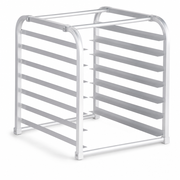 7-Pan Aluminum End-Load Sheet / Bun Pan Rack for Reach-Ins - Unassembled, 1/Each - main