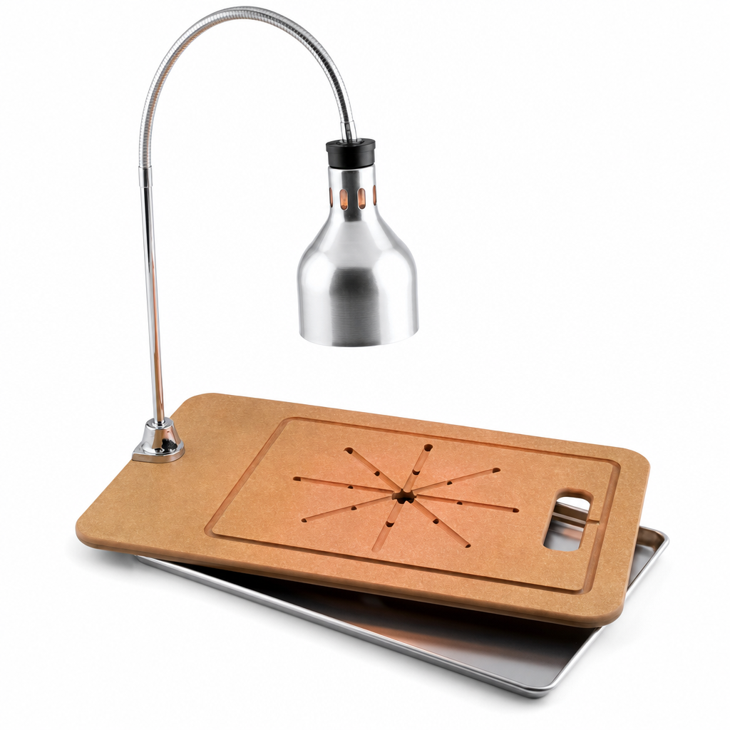 Cres Cor Star Series Portable Carving Station with Drip Pan - 120V - main