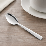 Teaspoon Flatware, 18/0 Stainless Steel, 5 7/8 Inches, Silver, 12/Pack - lifestyle
