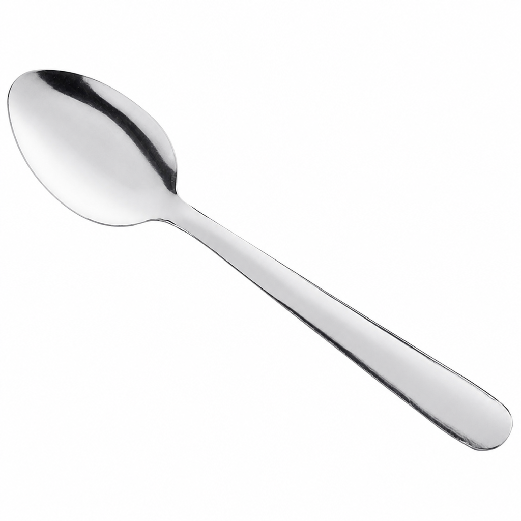 Silver 18/0 Stainless Steel Teaspoon Flatware, 5 7/8 Inches, 60/Case - main