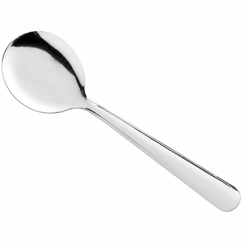 Bouillon Spoon Flatware, 18/0 Stainless Steel, Silver, 5 7/8 Inches, 60/Case - main