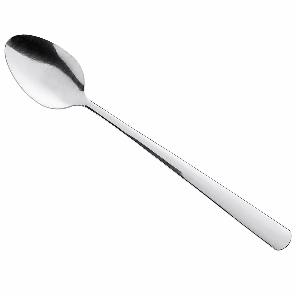 Iced Tea Spoon Flatware, 8 Inches, 18/0 Stainless Steel, Silver, 12/Pack - main
