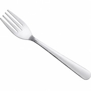 Salad Fork Flatware, 6 1/8 Inches, 18/0 Stainless Steel, Silver, 12/Pack - main