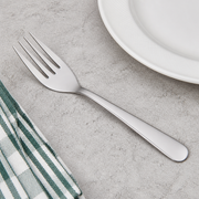 Salad Fork Flatware, 18/0 Stainless Steel, Silver, 6 1/8 Inches, 60/Case - lifestyle