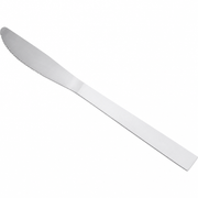 Dinner Knife Flatware, 8 3/8 Inches, 18/0 Stainless Steel, Medium Weight, Silver, 12/Pack - main