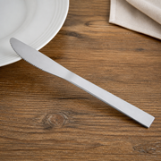 Dinner Knife Flatware, 8 3/8 Inches, Silver, 18/0 Stainless Steel, 60/Case - lifestyle
