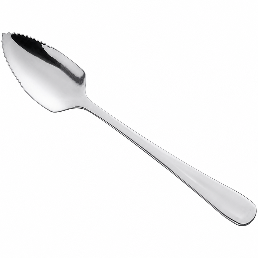 Grapefruit Spoon Flatware, 18/0 Stainless Steel, Silver, 6 1/4 Inches, 12/Pack - main