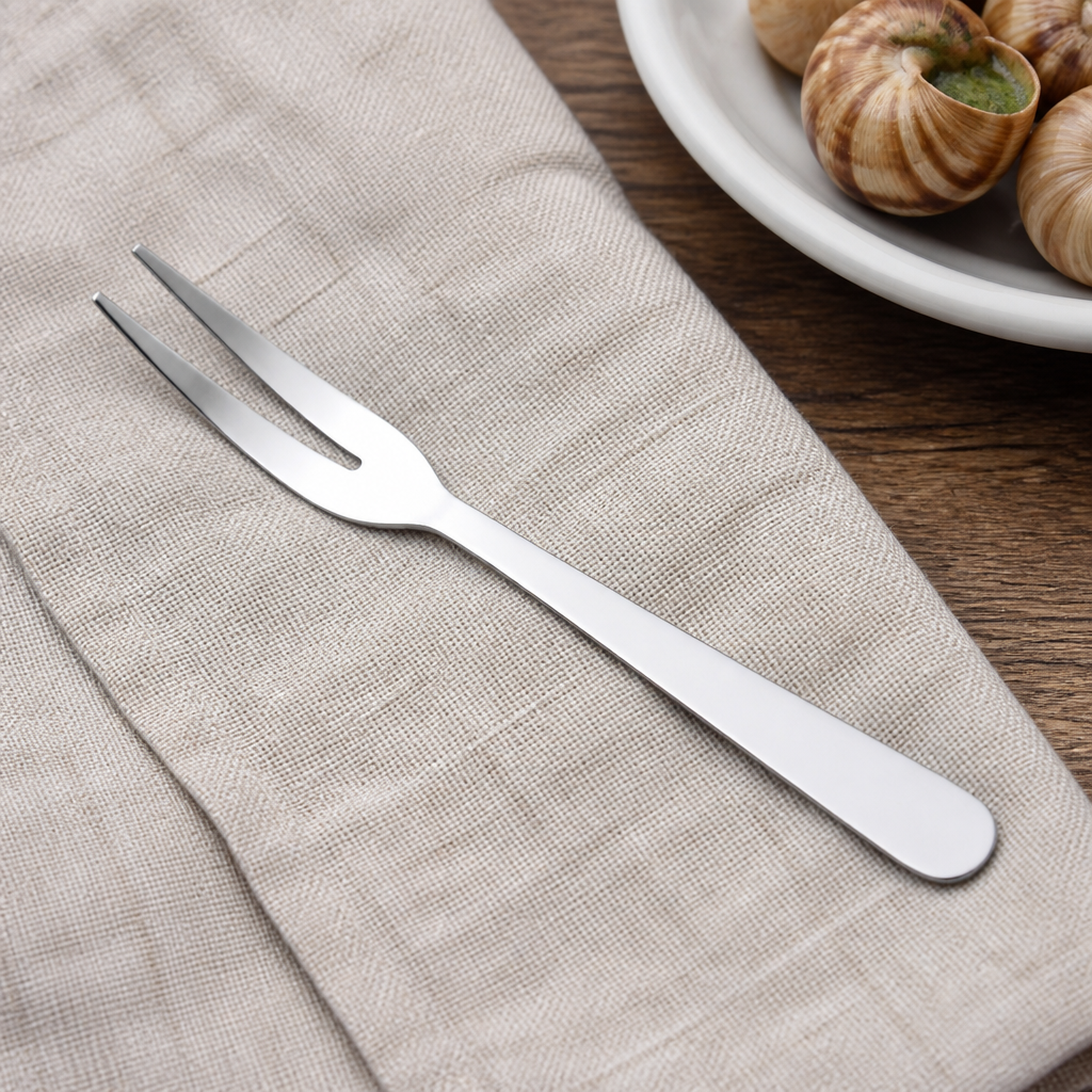 Snail Fork Flatware, 18/0 Stainless Steel, Silver, 6 1/4 Inches, 60/Case - lifestyle