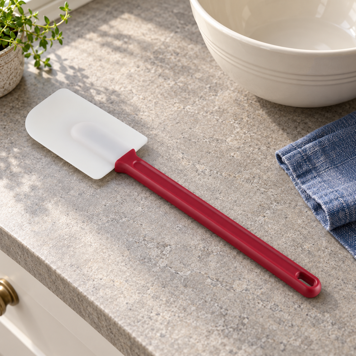 14-Inch Silicone Spatula with ABS Grip, Case of 12 - lifestyle