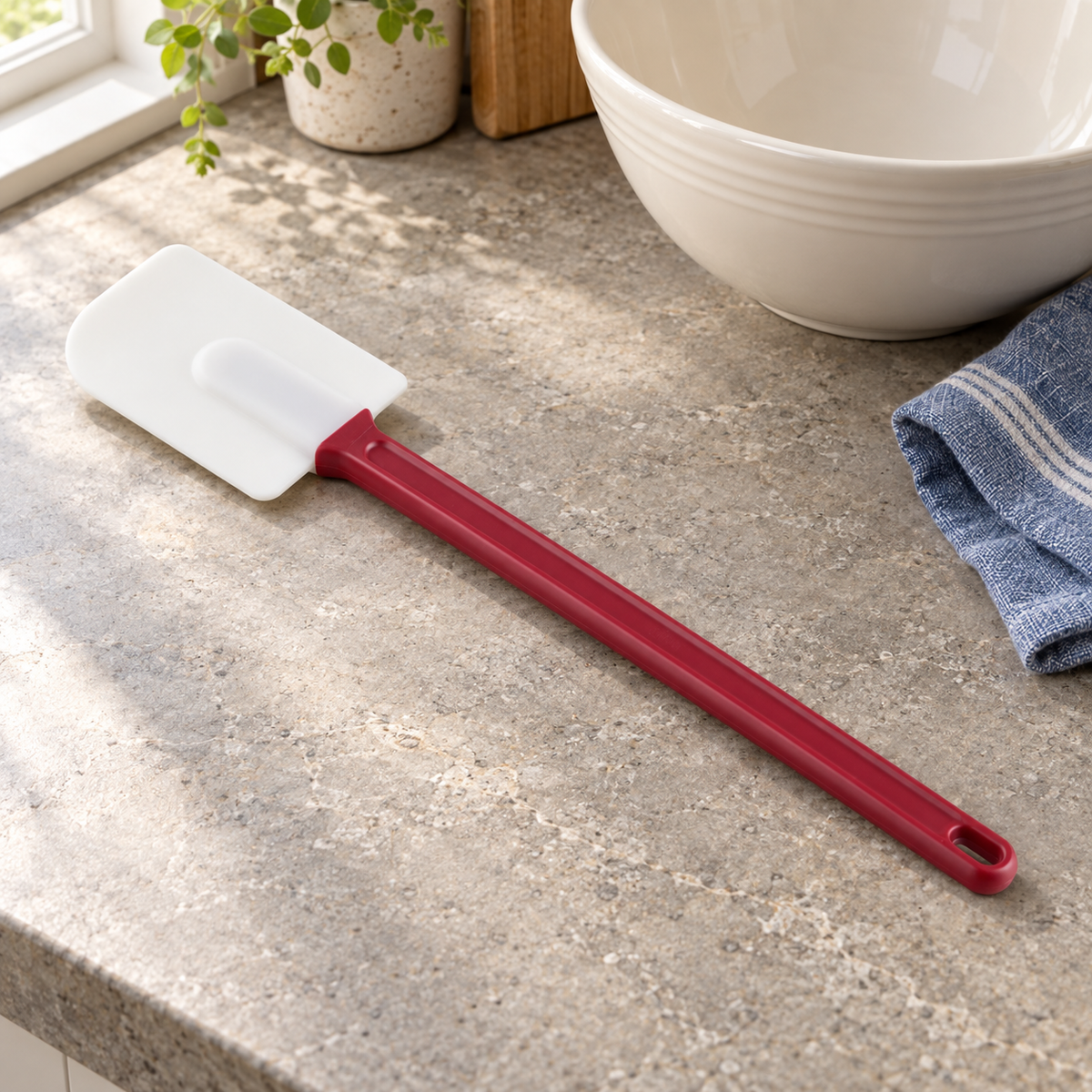 16-Inch Silicone Spatula with ABS Grip, Case of 12 - lifestyle