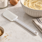 10-Inch White Rubber Spatula with ABS Grip, Case of 12 - lifestyle