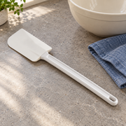 14-Inch White Rubber Spatula with ABS Grip, Case of 12 - lifestyle