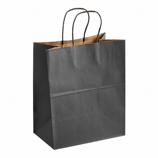 Paper Shopping Bags with Handles - Color and Size Options - main