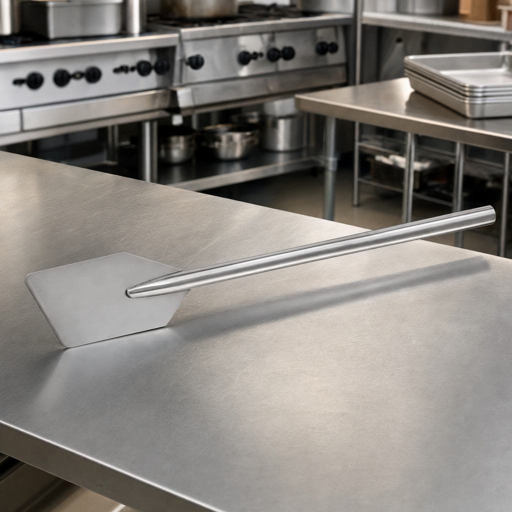 Sani-Lav 2078 36" Heavy-Duty Stainless Steel Paddle - lifestyle