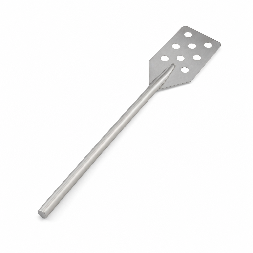 Sani-Lav 36" Heavy-Duty Stainless Steel Perforated Paddle 2078P - main