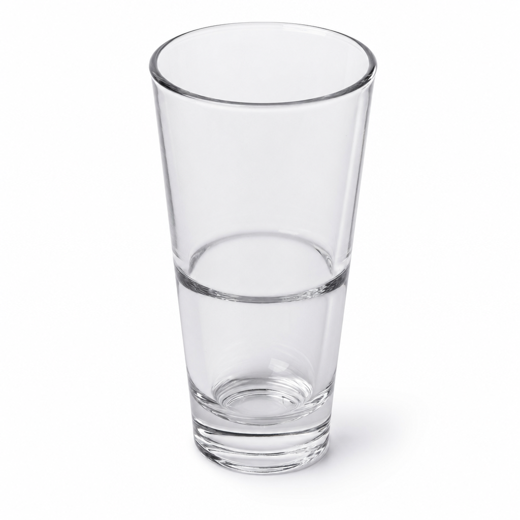 Clear Stackable Beverage Glass, 14 oz., 12/Case - main