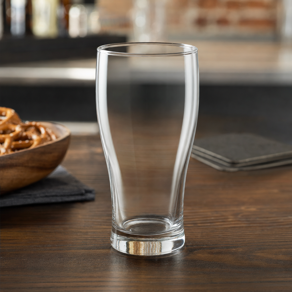 Clear Pub Glass, 20 oz., 24/Case - lifestyle