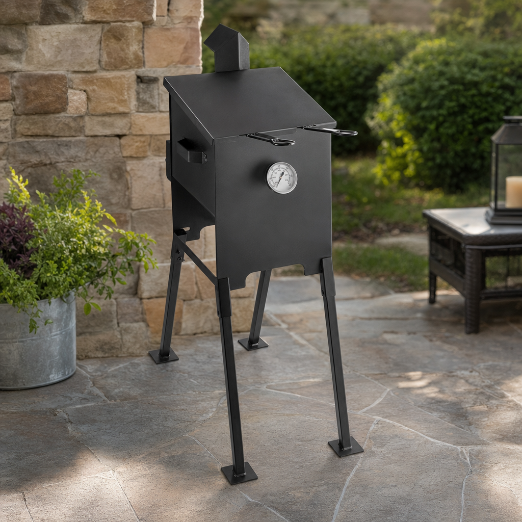 Backyard Pro 4 Gallon Steel Liquid Propane Stationary Outdoor Deep Fryer - 90,000 BTU - lifestyle